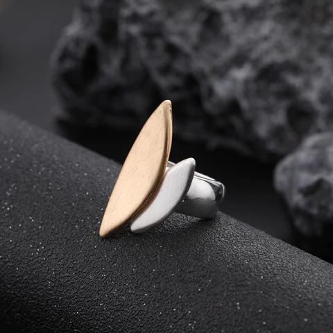 Anillo Elastizado Hoja de Diseño Combinado , Libre de Niquel - comprar online