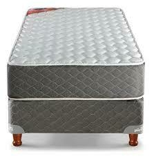 Juego Sommier Piero Foam 25kg 1 Plaza 1/2 100x190