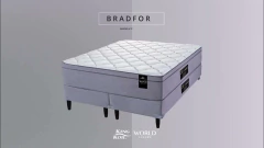 Imagen de Colchón King Koil Bradford 35kg Euro Pillow 2 plazas 140x190