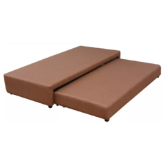 Base Sommier Dual Divan Carro Cama Deseo 1 1/2 Plaza 90x190