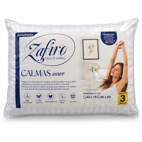 ALMOHADA ZAFIRO CALMA SUAVE