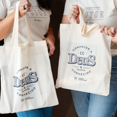 Ecobag "Conhecer a Deus"