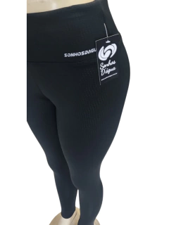 Legging jacquard bolinha na internet