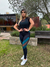 Legging com bolso e tule 2.0 na internet