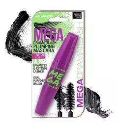 MASCARA DE PESTAÑAS- MEGA INTESIVE- BLACK LA COLORS - comprar online