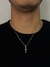 Corrente veneziana 50cm com cruz palito - comprar online