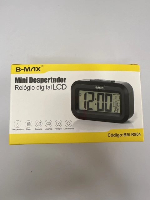 Relógio digital com despertador BM-R804