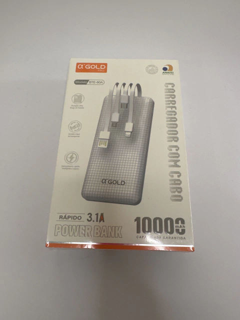 Carregador portátil de 10000 mAh BTE-80A