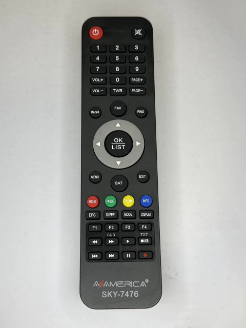Controle de TV Receptor digital SL7476