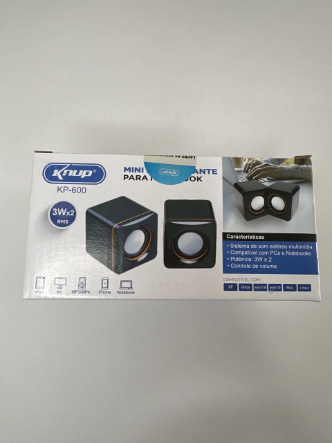 Mini alto falante para PC KP-600