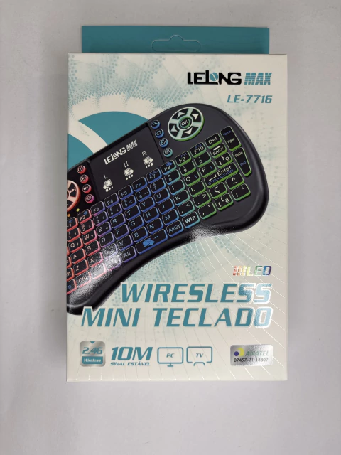 Mini teclado sem fio LE-7716 - comprar online
