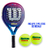 Paleta Padel Wilson Original Pala Fibra Vidrio + Regalo en internet