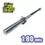 Barra Recta Cromada Maciza Con Topes a Rosca 1,8 Mt - 30mm - comprar online