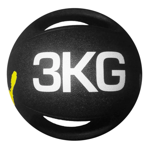 Balón Medicinal 3kg C/2 Agarre Pelota C/peso Crossfit - comprar online