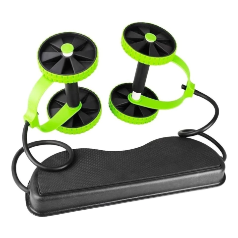 Revoflex Extreme Rueda Abdominal C/ Bandas Elásticas