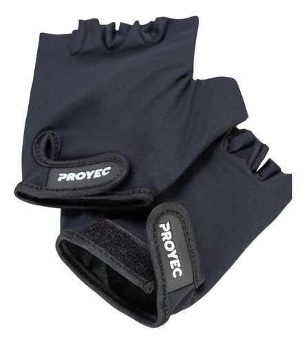 Guantes Gimnasio/ciclismo Proyec Lycra/Cuero Natural