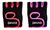 Guantes Gimnasio P/pesas Gym Pilates Fitness Neoprene