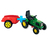 Tractor Farmer Biemme A Pedal Cadena + Remolque Niños