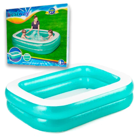 Pileta Inflable Rectangular 200x146x48cm Bestway 450 L - comprar online