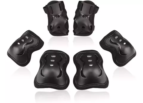 Kit Protecciones Para Niños Rodillera Codera Muñequera - Roller, Patin, Skate -