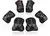 Kit Protecciones Para Niños Rodillera Codera Muñequera - Roller, Patin, Skate -