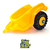 Tractor Farmer Biemme A Pedal Cadena + Remolque Niños - tienda online
