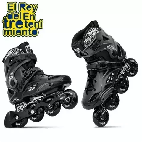 Roller Expert Super Profesional Aluminio Ruedas de Silicona Abec-11