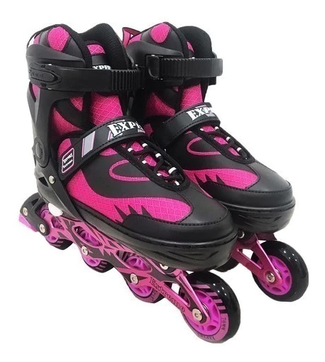 Rollers Expert Extensibles Silicona Aluminio Abec-7