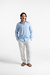 Camisa Linho Capri Azul - comprar online
