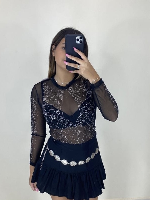Body de tule com Strass - 001 - comprar online