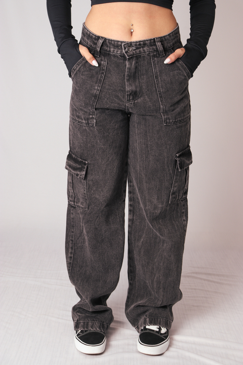 Calça cargo grafite - Bell - comprar online