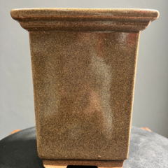 MACETA ESMALTADA CASCADA PARA BONSAI 16,5x19,5 cm (Art. CASCADA)