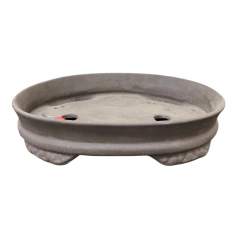 MACETA DE GRES OVALADA PARA BONSAI 21X15X3 cm (Art. MK OVA22) en internet