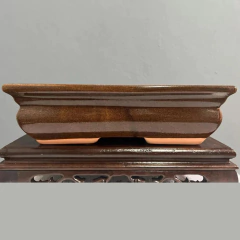 MACETA ESMALTADA RECTANGULAR PARA BONSAI 29x22x7 cm (Art. GT1) - comprar online