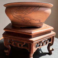 ROJI CERAMIC MACETA BONSAI REDONDA 17x6,5cm (Serie 1130)