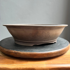 ROJI CERAMIC MACETA BONSAI REDONDA 30x8cm (Serie 1203)