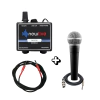 Kit Interface DUETO + Microfone + Cabo Instrumento P10 3 Metros