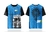 CAMISA 127 JESUS AZUL
