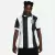 Camisa de futebol do Corinthians, modelo Third 24/25, em preto e branco, com logo da Nike e do clube.