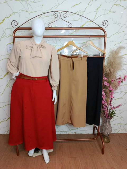 Saia Camila longa na alfaitaria XXG - comprar online