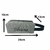 Necessaire Box Bordada com Nome Personalizada (linho Cinza) - comprar online