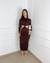 Vestido Mid Manga Longa - comprar online