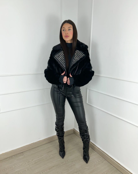 Jaqueta Pelinhos com Spike