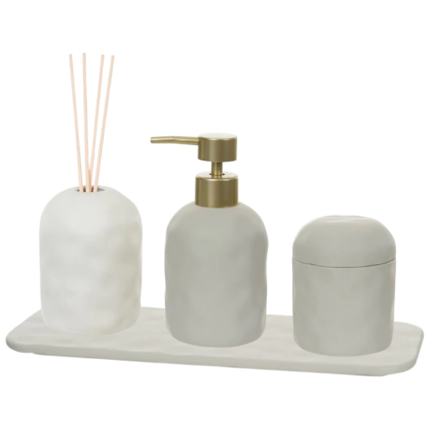 Kit Lavabo em cimento - 4 peças - comprar online