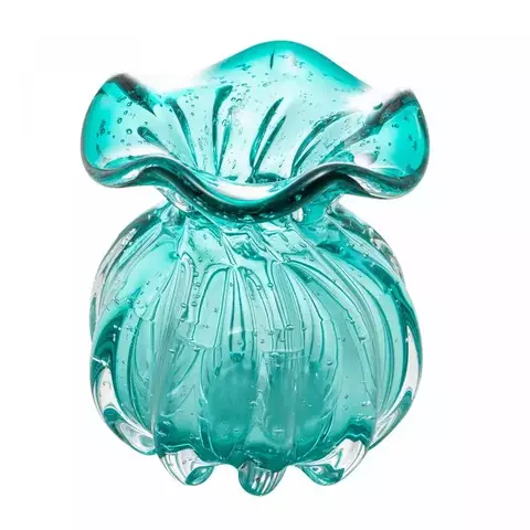 Vaso de vidro Tiffany 10x11