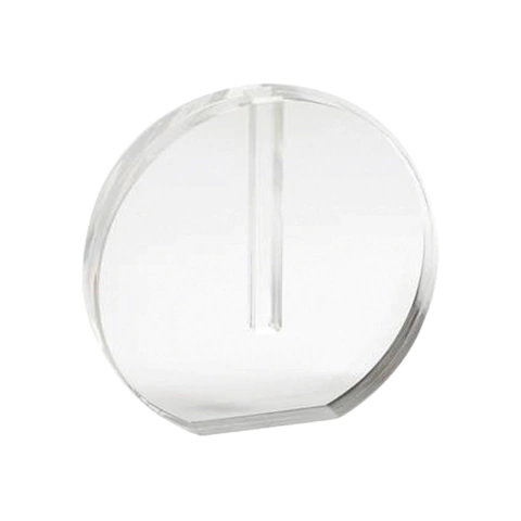 Vaso Solitário em Cristal Redondo 13cm diâmetro - comprar online