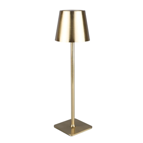 Luminária Abajur de Mesa Led 3 Tons Usb Elegance 38cm Metal Dourado - comprar online