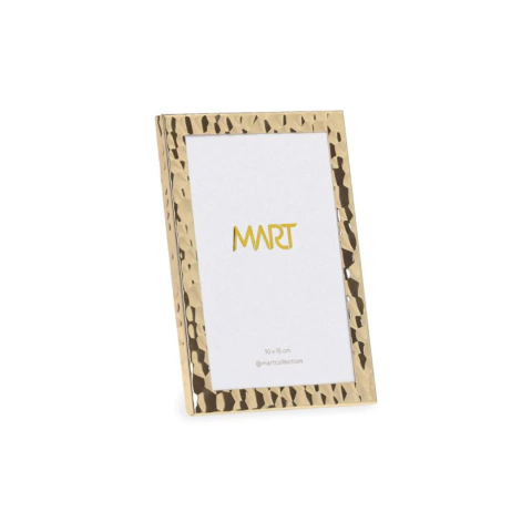 Porta-retrato em Metal Dourado - 10x15