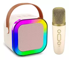 mini parlante ECO + microfono inalambrico en internet