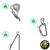 CHAPELETA PINGO ESPORTIVA INOX 10MM 25KN - comprar online